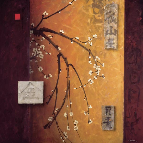 Asian Décor: Oriental Blossoms II by Don Li-Leger