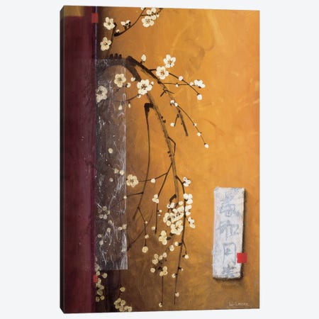 Oriental Blossoms III Canvas Print #DLL73} by Don Li-Leger Canvas Art