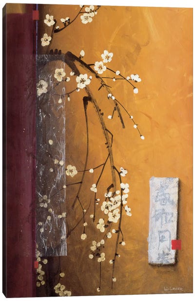 Oriental Blossoms III Canvas Art Print - Don Li-Leger