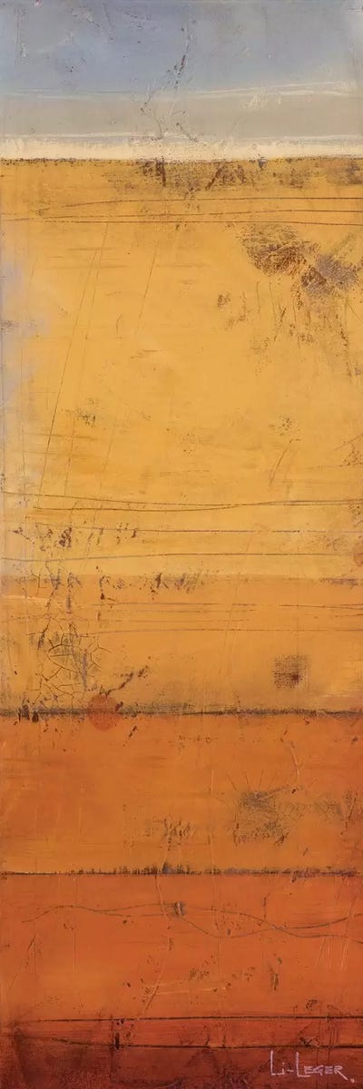 Promontory I by Don Li-Leger multi panel art