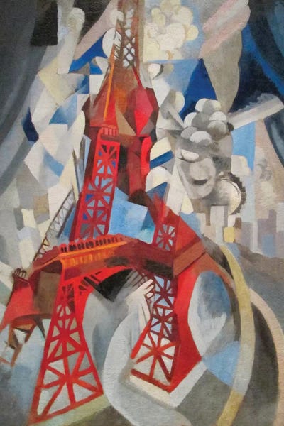 La Tour Rouge (Red Eiffel Tower), 1911-12