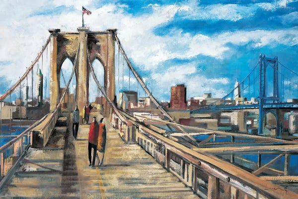 Brooklyn: Brooklyn Bridge by Didier Lourenco