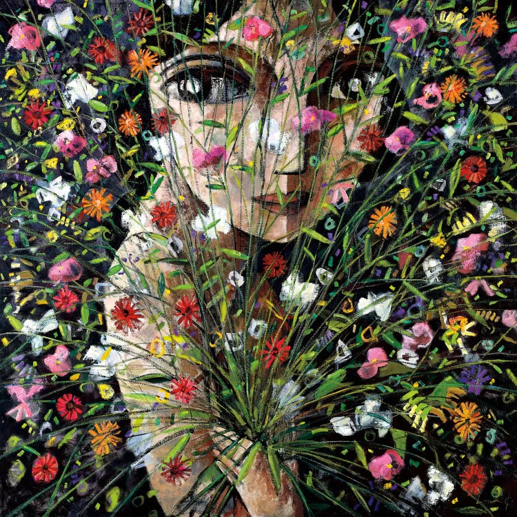 Between The Flowers by Didier Lourenco wall art