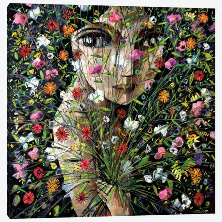 Between The Flowers Canvas Print #DLO1} by Didier Lourenco Canvas Print