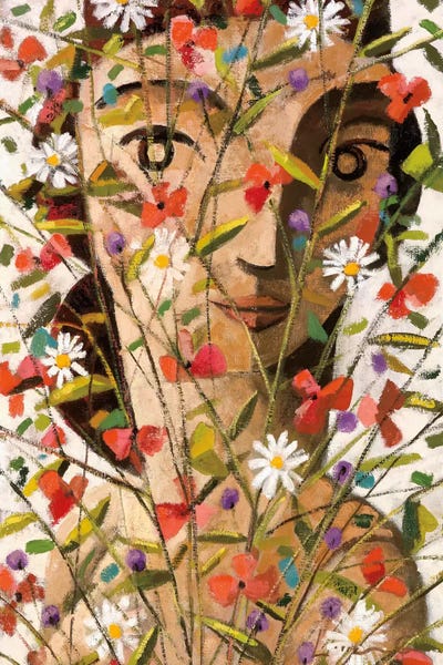 Bouquet by Didier Lourenco metal wall art