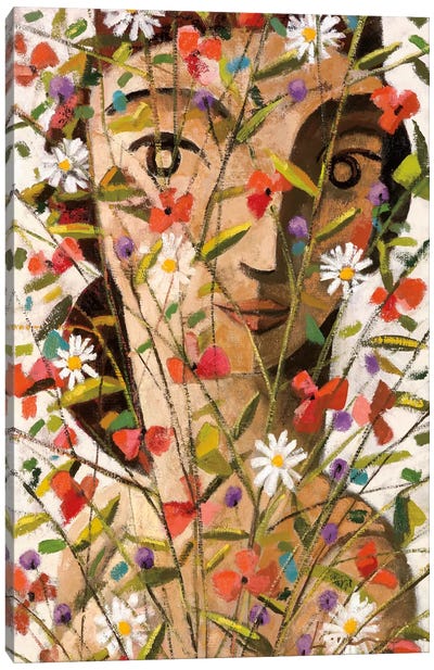 Bouquet Canvas Art Print - Didier Lourenco