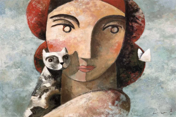 The Visit by Didier Lourenco wall art