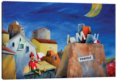 Modern Fairy Tale Canvas Art Print - Other Animated & Comic Strip Characters