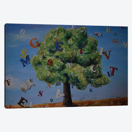 The Talking Tree Canvas Print #DLQ46} by Donato Larotonda Canvas Art Print