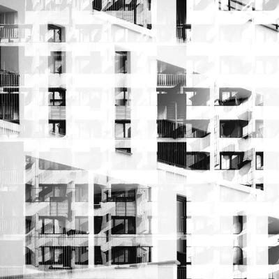 Pattern Windows XXV by Danilo de Alexandria framed wall art