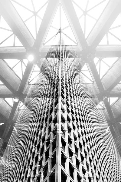 Pattern Windows XXX by Danilo de Alexandria framed wall art