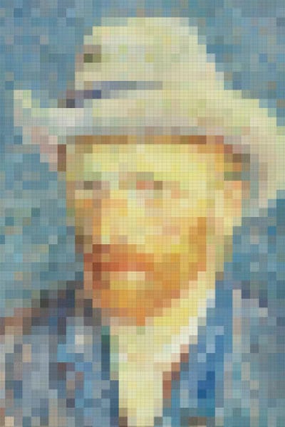 Pixel Art: Pixel Van Gogh by Danilo de Alexandria