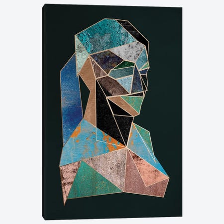 Woman Cubism Diptych I Canvas Print #DLX156} by Danilo de Alexandria Canvas Print