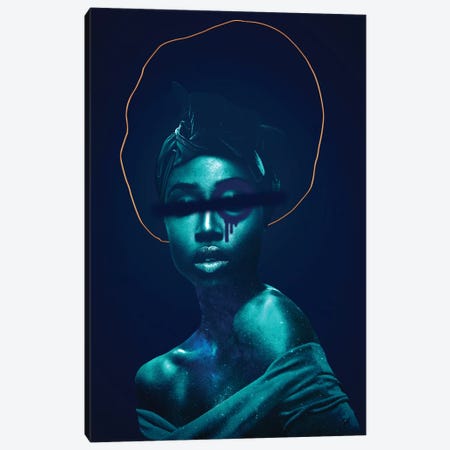 Woman Divinity Forbidden Canvas Print #DLX157} by Danilo de Alexandria Canvas Art Print