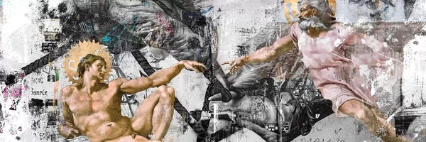 Creation Of Adam: The Creation | Widescreen by Danilo de Alexandria