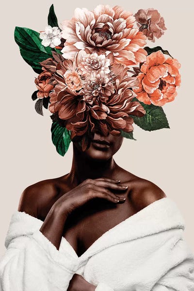 Birds: Woman With Flower II by Danilo de Alexandria