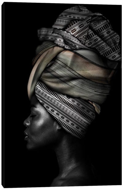 African Woman Canvas Art Print - Danilo de Alexandria
