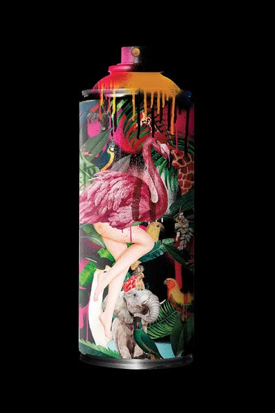 Pop Collage: Memento Mori | Spray by Danilo de Alexandria