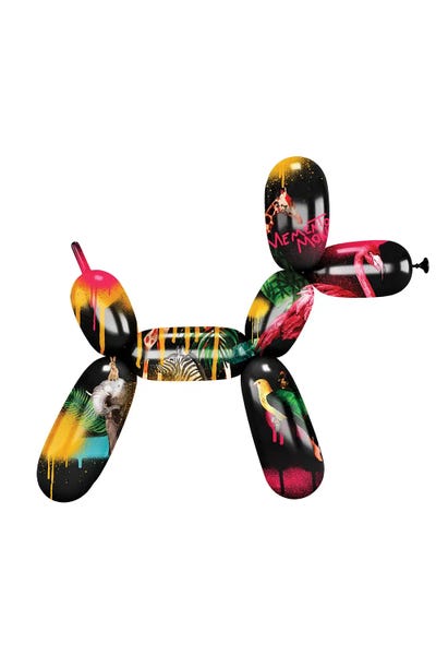 Pop Collage: Memento Mori | Dog by Danilo de Alexandria