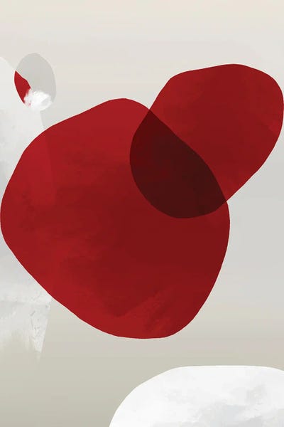 Black & White & Red: Red | Geo II by Danilo de Alexandria