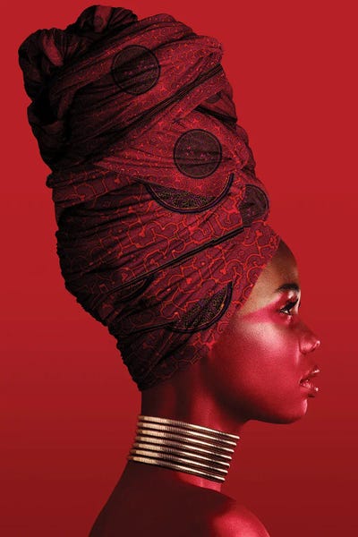 African Heritage: Red | African Women I by Danilo de Alexandria
