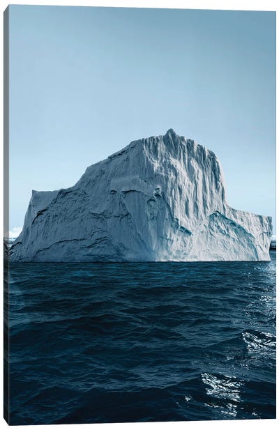Iceberg | Photo I Canvas Art Print - Glacier & Iceberg Art