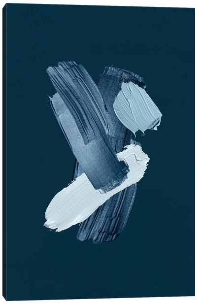 Iceberg | Brush I Canvas Art Print - Minimalist Wall Art
