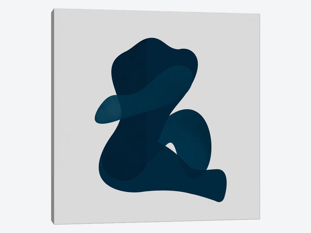 Iceberg | Silhouette I by Danilo de Alexandria 1-piece Canvas Art Print