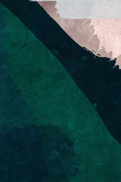 Brush Diptych Green I