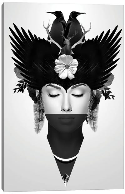Iceberg | Face Women II Canvas Art Print - Danilo de Alexandria
