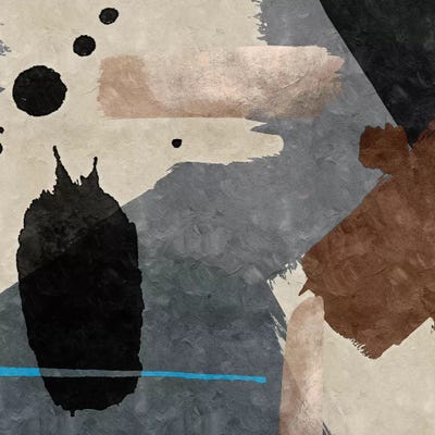 Brush Diptych I by Danilo de Alexandria framed wall art