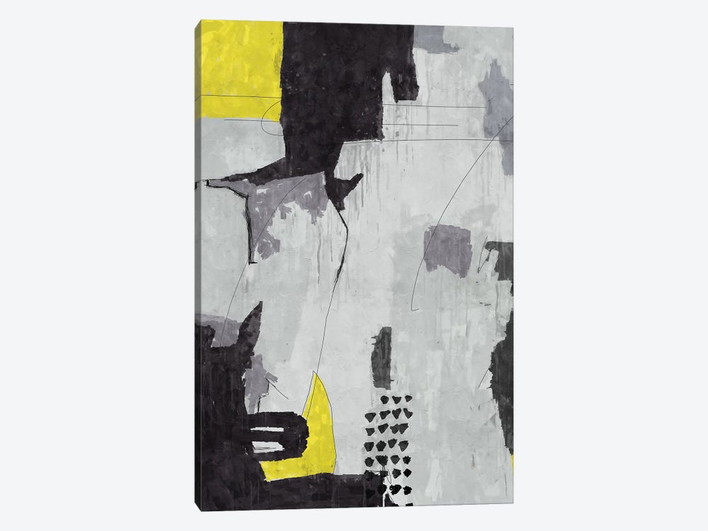 Yellow And Grey II by Danilo de Alexandria 1-piece Art Print