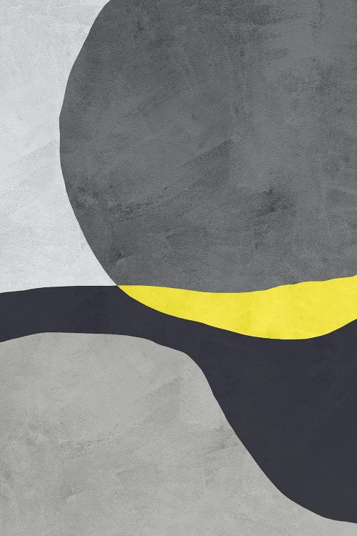 Yellow And Grey III by Danilo de Alexandria wall art