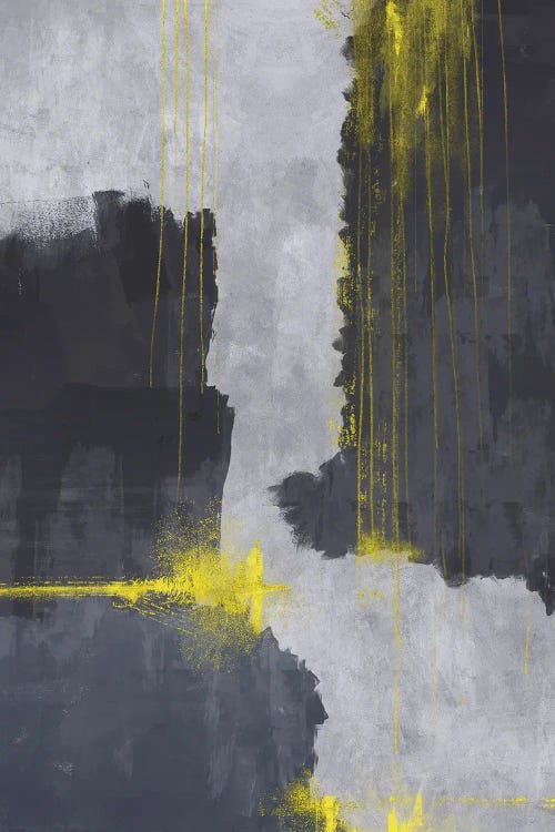 Yellow And Grey IV by Danilo de Alexandria wall art