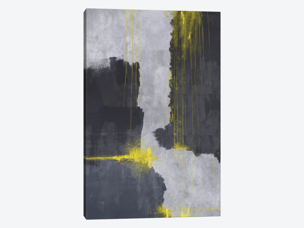 Yellow And Grey IV by Danilo de Alexandria 1-piece Canvas Art Print
