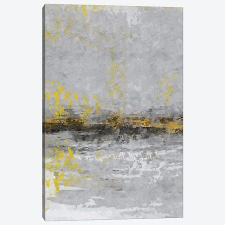 Yellow And Grey XV Canvas Print #DLX295} by Danilo de Alexandria Canvas Artwork