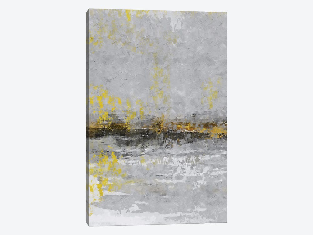 Yellow And Grey XV by Danilo de Alexandria 1-piece Canvas Print