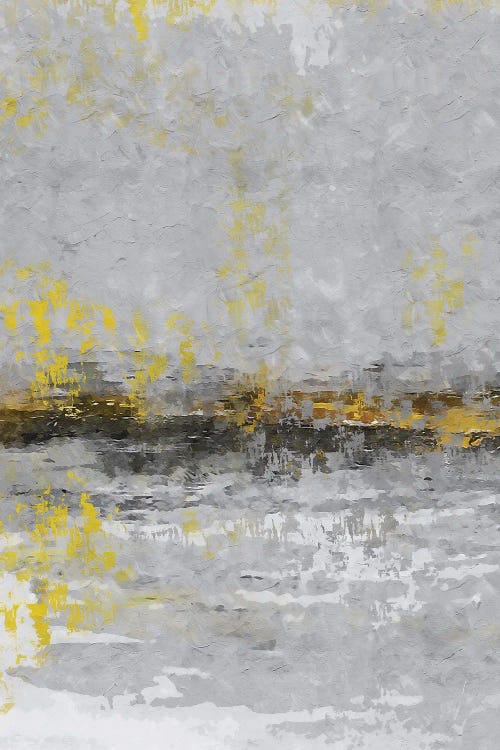 Yellow And Grey XV by Danilo de Alexandria wall art