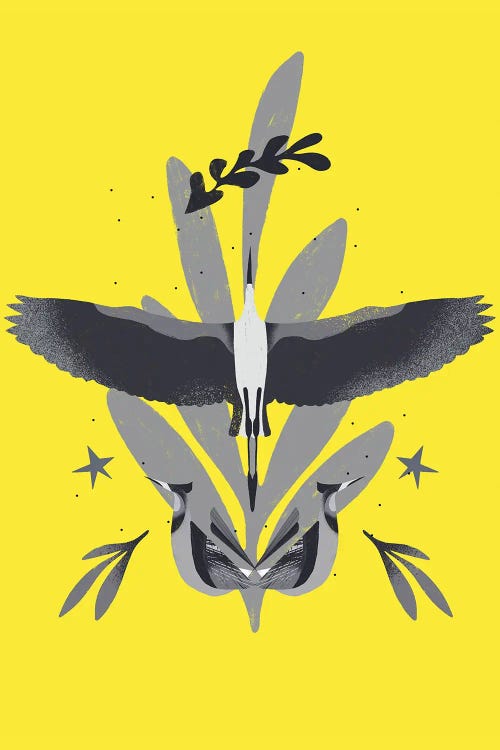 Yellow And Grey XIX by Danilo de Alexandria wall art