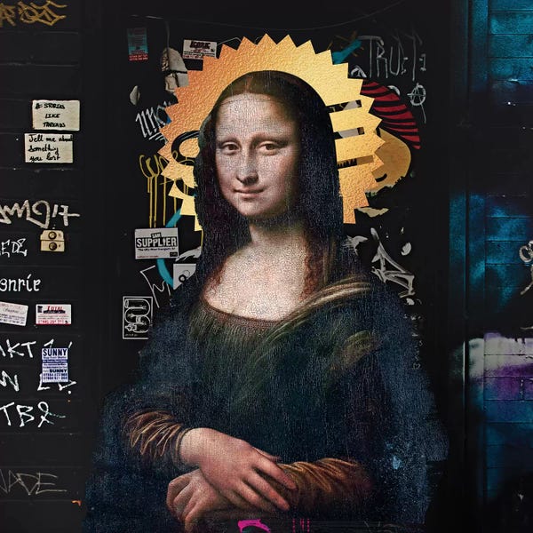 Mona Lisa: Classic Pop Art II by Danilo de Alexandria