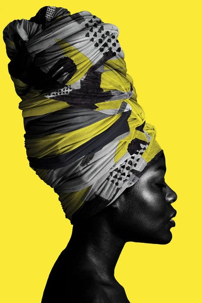 Global Identities: Yellow And Grey XXIV by Danilo de Alexandria