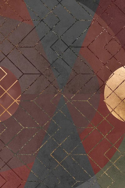 Geometric Patterns: Terracotta Dream VI by Danilo de Alexandria