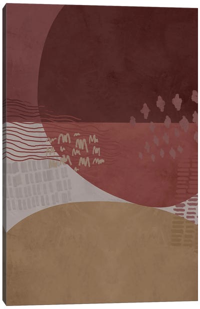 Terracotta Dream XV Canvas Art Print - Adobe Abstracts