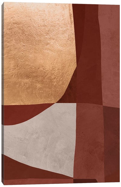 Terracotta Dream XVII Canvas Art Print - Adobe Abstracts