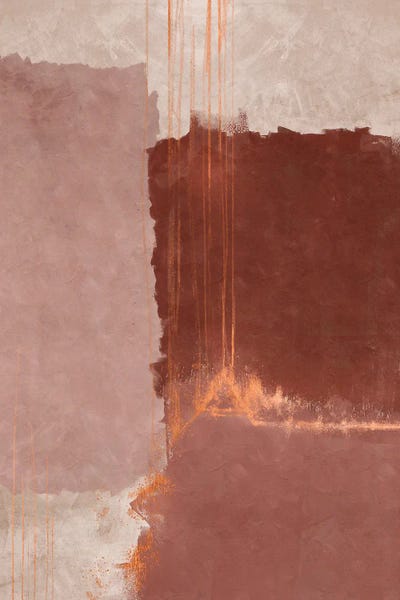 Effortless Earth Tone Abstracts: Terracotta Dream XX by Danilo de Alexandria