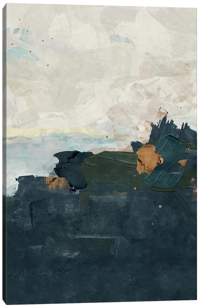 Abstract Mountain VII Canvas Art Print - Danilo de Alexandria