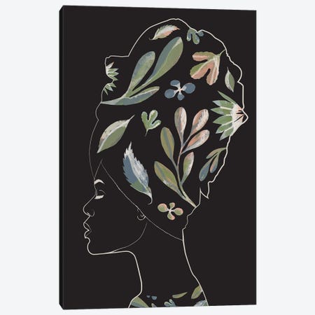 Leaf Woman III Canvas Print #DLX368} by Danilo de Alexandria Art Print