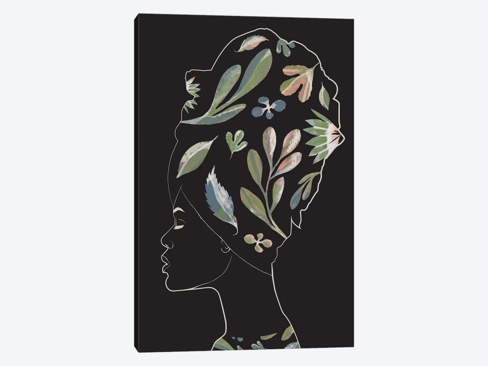 Leaf Woman III by Danilo de Alexandria 1-piece Canvas Wall Art