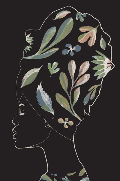 African Culture: Leaf Woman III by Danilo de Alexandria