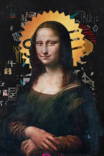 Mona Lisa: Street Mona Lisa by Danilo de Alexandria